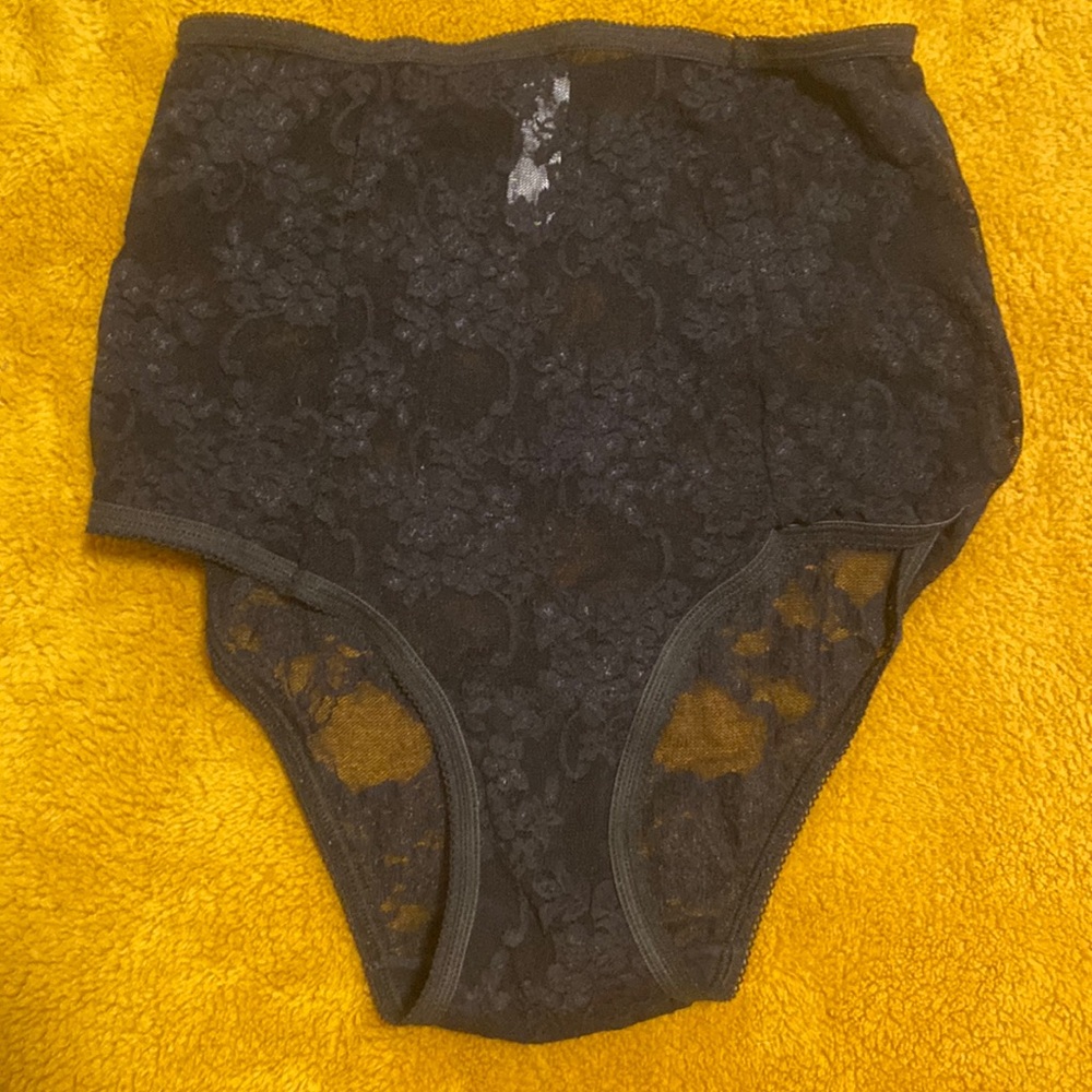 American apparel lace high waisted underwear, never worn but tags are off